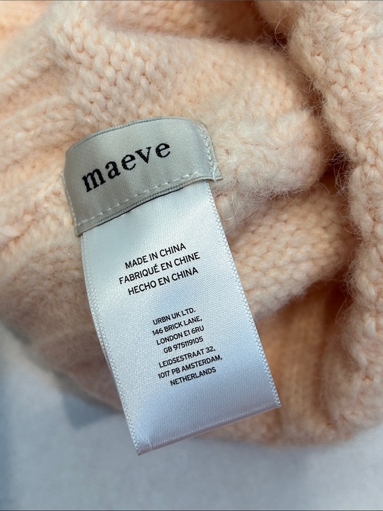 Maeve anthropologie apricot pastel pearl & Rhinestone Knit Beanie Women one size main image 12